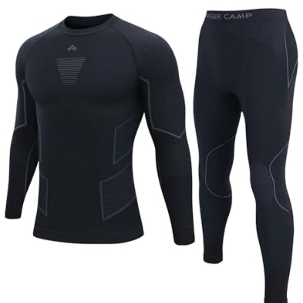 Men's Thermal Base Layer Set Quick Drying Warm Co… - image 2